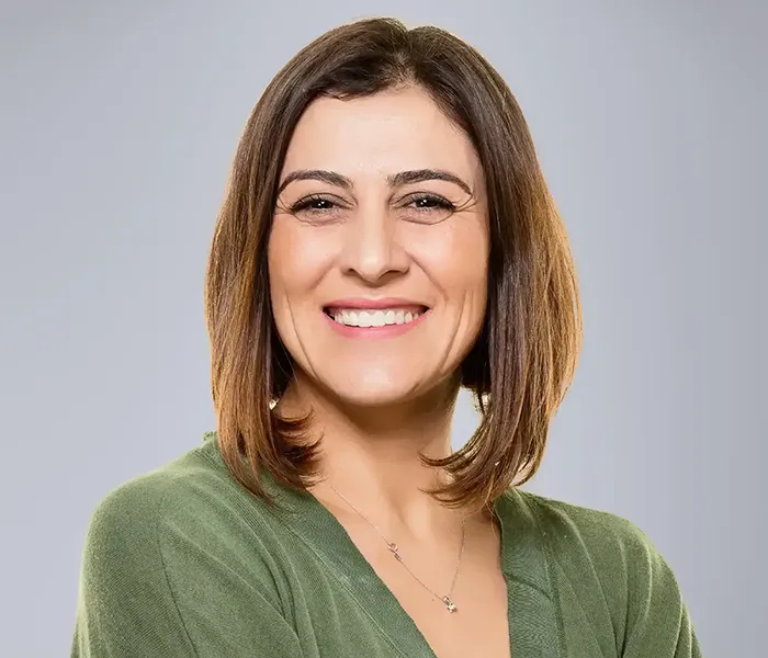 All-on-Implants 1 All-on-Implants - Confident woman smiling after professional care at a cosmetic dentist in Bellingham.