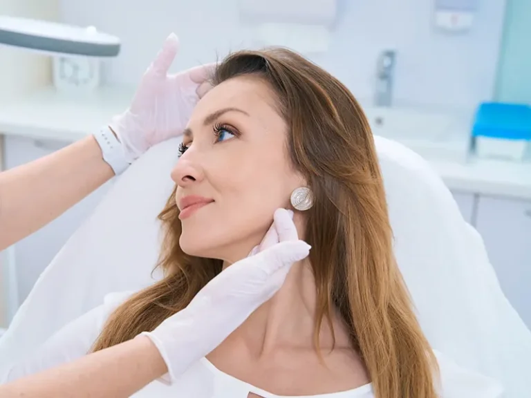 Facial Injections 4 Patient receiving attentive care at Roots Dental, highlighting emergency dentist services in Bellingham.